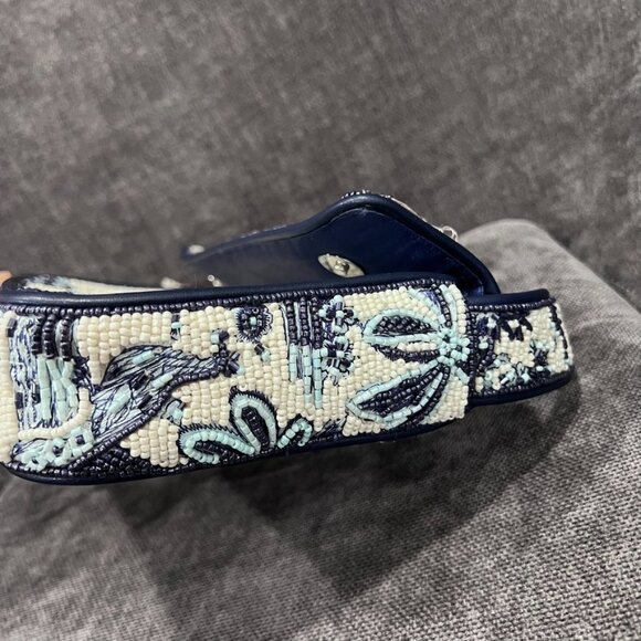 Staud Tommy Beaded Bag Toile de Pup - Picture 8 of 16